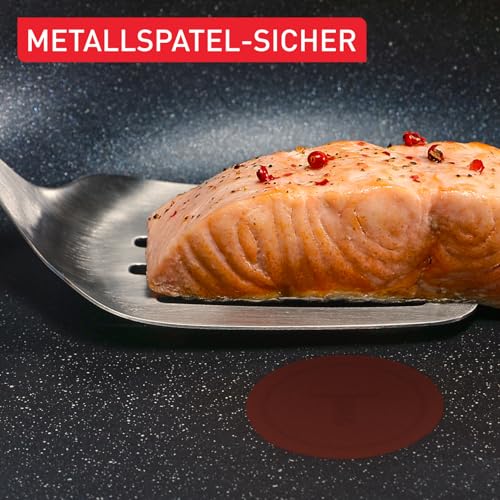 Tefal Explore Stone G7 Bratpfanne 24 cm – Antihaft Pfanne Induktion geeignet, Thermo-Signal Temperaturanzeige, kratzfeste Beschichtung… – Ansicht 4