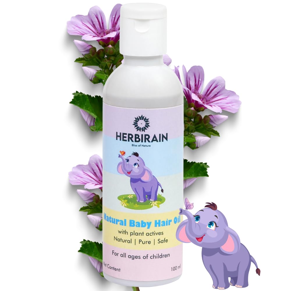 Nourishing Baby Hair Oil – with Almond, Walnut Oil & Coconut Milk | Non-Greasy, Paraben-Free, Sulphate-Free | Safe Hair Oil for Newborns & Kids – 100ml-image-46