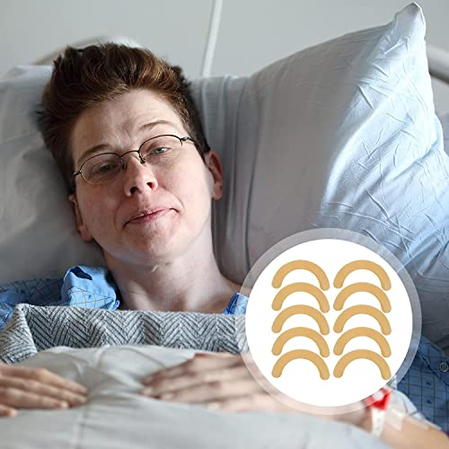 Yxmkjos 20 Pcs Ostomy Barrier Strips Elastic Barrier Strips Hydrocolloid Skin Extender Strips Half Rings Ostomy Supplies For Colostomy Bags Sealing Ostomy Stoma Bag #TOP1