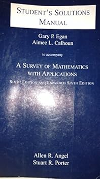 Paperback Survey of Mathematics With Applications Book
