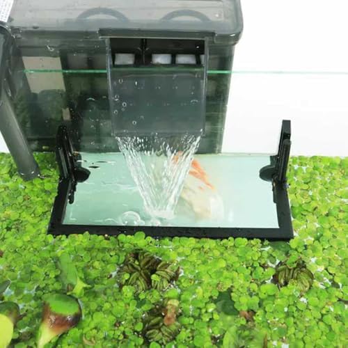 1Set Fish Feeding Ring, Floating Plant Barrier Separates Floating Plant Corral, Easy Installation Aquarium Corral, for Intercepting Plants - 1