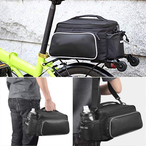XPhonew 12L Waterproof Bike Rear Rack Bag Back Seat Pannier Trunk Bag for Outdoor Sport Mountain City Road MTB Bicycle… - Image 8