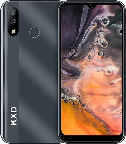 Kxd 4G Unlocked Cell Phones D68S Smartphones Unlocked Android 11 -Mobile Phones Dual Sim Free - 4000 Mah Battery - 2Gb+32/128Gb Extension - Face Unlock & Fingerprint - 8Mp Triple Cameras - Black #TOP29