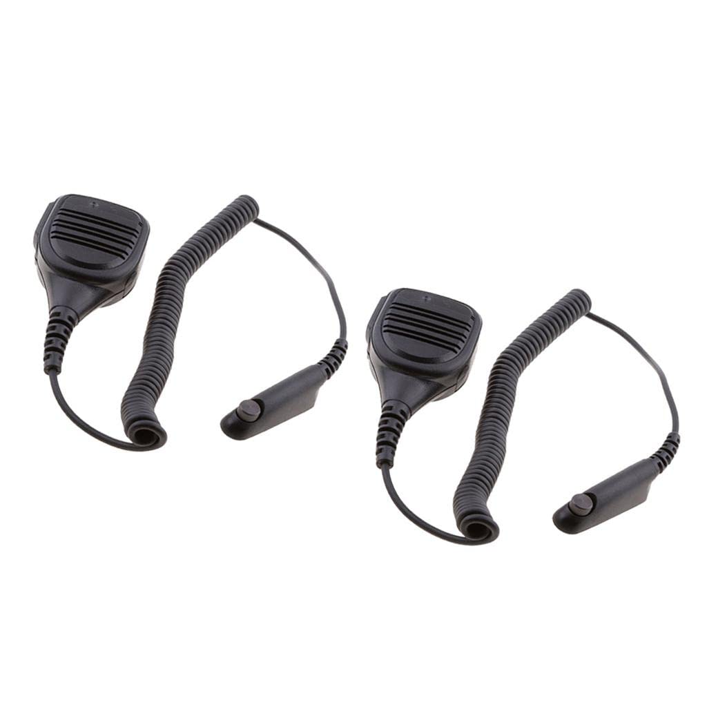 TRENDIVIBE 2Pack PMMN4021A Handheld Shoulder Speaker Microphone Waterproof for FitsMotorola-picture-14