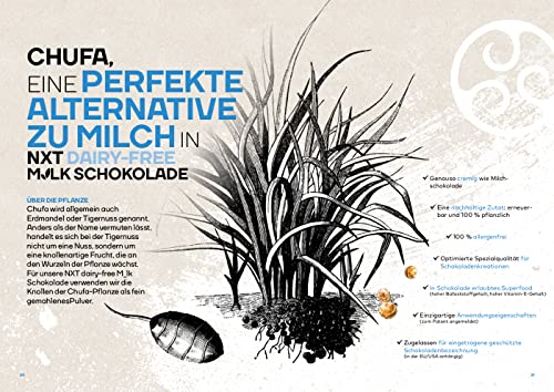 LEGENDARY CALLETS "MILCH" SCHOKOLADE VEGAN MIT CHUFA - Vollkommen frei von MILCH ODER MILCHPRODUKTEN - 42,3 % Schokolate 250 gr – Bild 3