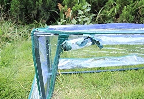 Sprinkler Controller Thick Transparent PVC with Steel Tube Protective Cover Shield Hood for Plants Garden Balcony Courtyard Wind Rain Prevention Automatic Water Irrigation Control System