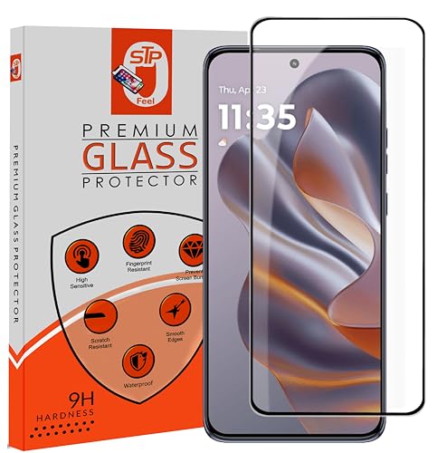 Image of Premium Tempered Glass Screen Protector Guard Compatible For Motorola Edge 50 Neo 5G (6.4 Inch, Pack of 1) | Edge to Edge Coverage With Easy to installation kit for Smartphone