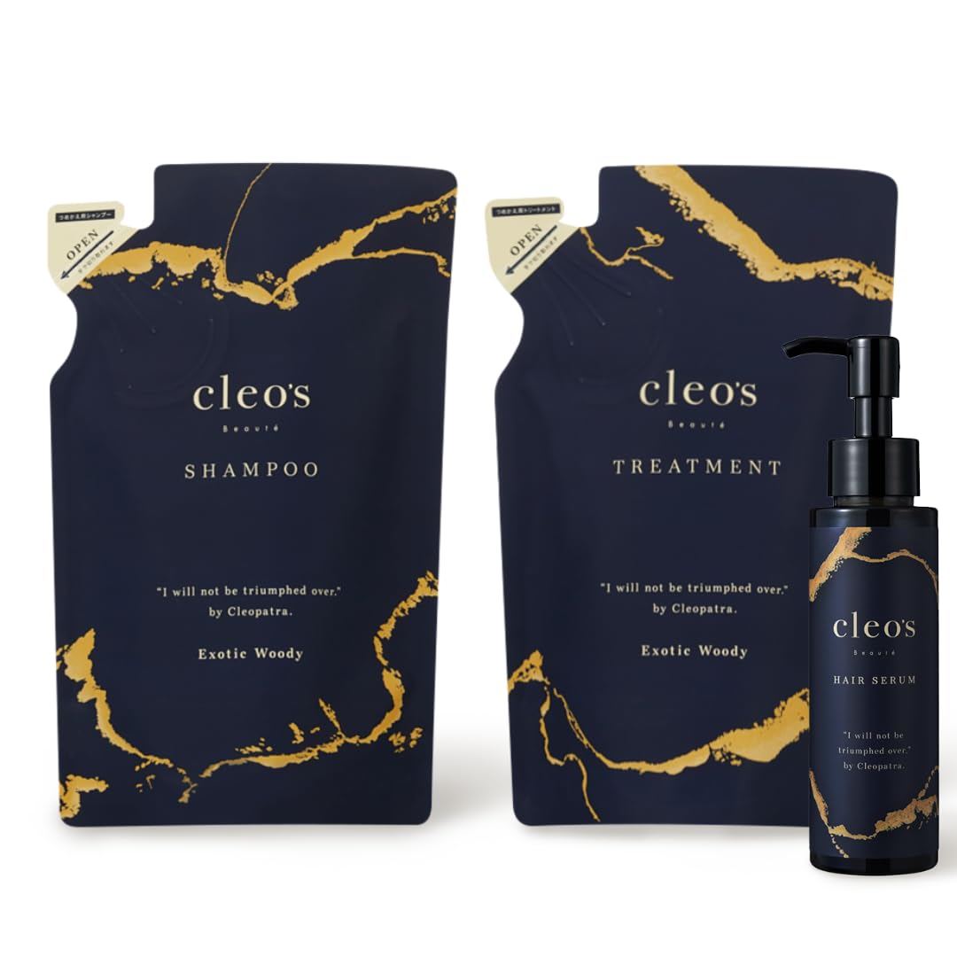 cleo's クレオズボーテ　シャンプー トリートメント 詰め替えセット Amazon.co.jp: 【公式】Cleo's Beaute クレオズボーテ|詰め替え
