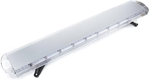CHUNILLE Barra de luz ámbar 96 LED de 51 pulgadas barra de luz de emergencia baliza de advertencia para camión de remolque estilo 3