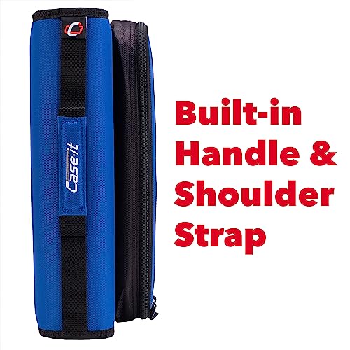 Case It LT-007-MBLU Case-It The Universal Zipper Binder thumb #6