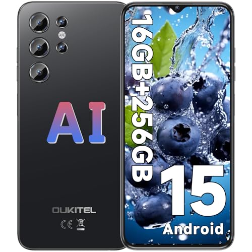 yAndroid 15z OUKITEL C1 Pro SIMt[ X}[gtH { 16GB RAM+256GB ROM 1TBg\ 6.52C`HD  5150mAheʃobe[ 13MP+5MPJ 4G fA SIMX}