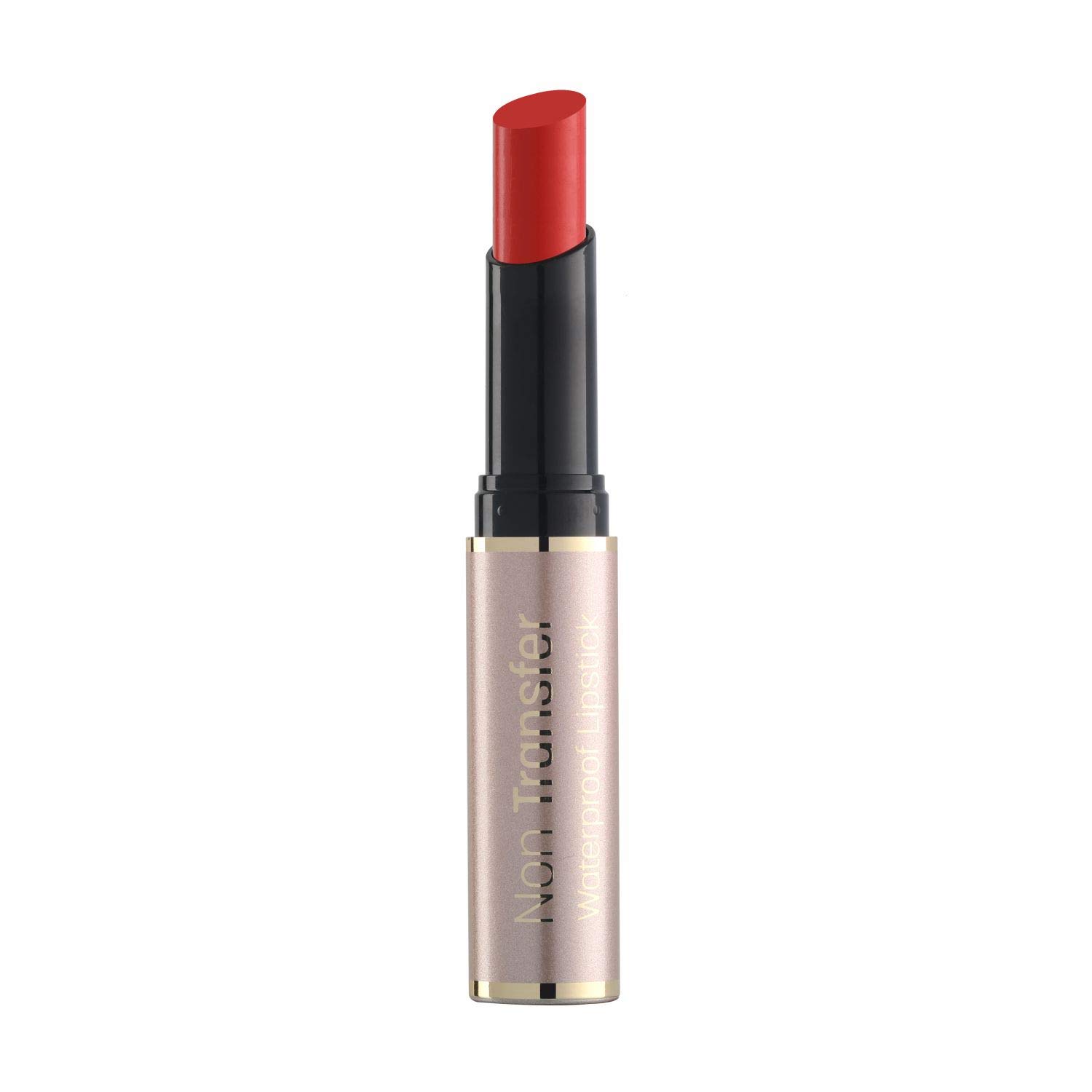 Swiss Beauty Non-Transfer Waterproof Lipstick with Jojoba Seed Oil | Matte Finish | Long-Lasting | Highly Pigmented | Shade- Orange Red, 3gm