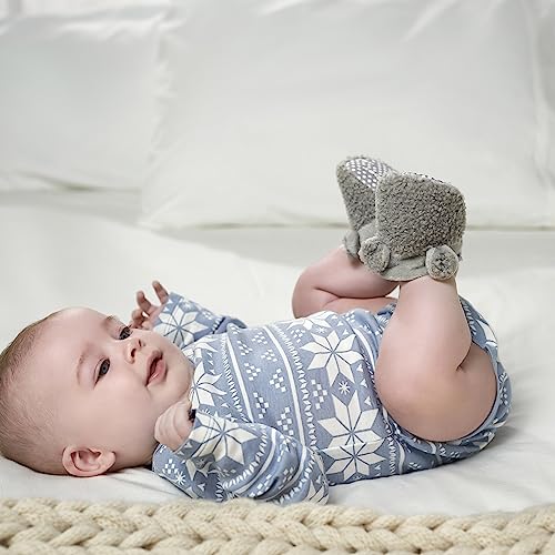 Image of Gerber Baby Bodysuits Long-Sleeve Cotton Onesies 6-Pack for Girls Newborn