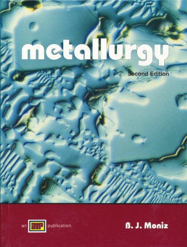 Metallurgy, 2nd B001N0QDMA Book Cover