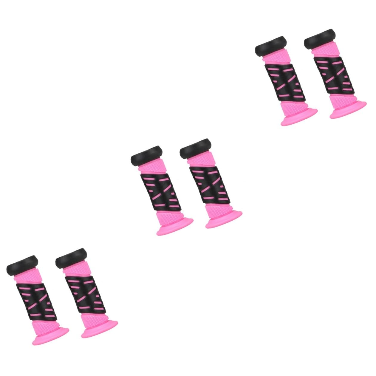 BESPORTBLE Lot De 3 Paires De Poignées De Guidon pour Enfants en Caoutchouc Souple Et Confortable Adaptées Aux Trottinettes pour Enfants