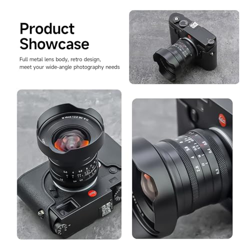 Image of Brightin Star 16mm F2.8 Full Frame Ultral Wide Angle Manual Focus Mirrorless Camera Lens, Fit for Nikon Z Mount Z9 Z8 Z7 II Z6 II Z5 Z50 Z fc Z30