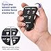 PECMER 4-Dial Umpire Indicator 4 Pcs Umpire Accessories Set Baseball Counter Clicker Baseball Umpire Gear Umpire Gear Set for Softball