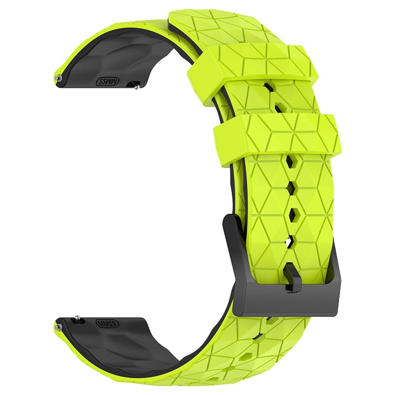 Bracelet silicone étanche VELORE 20mm 22mm pour montre connectée active et outdoor