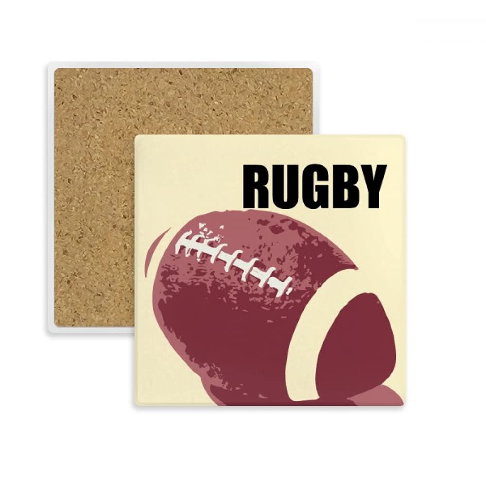 Ball National Sports Racing Coaster Cup Mat Mug Subplate Holder Insulation Stone