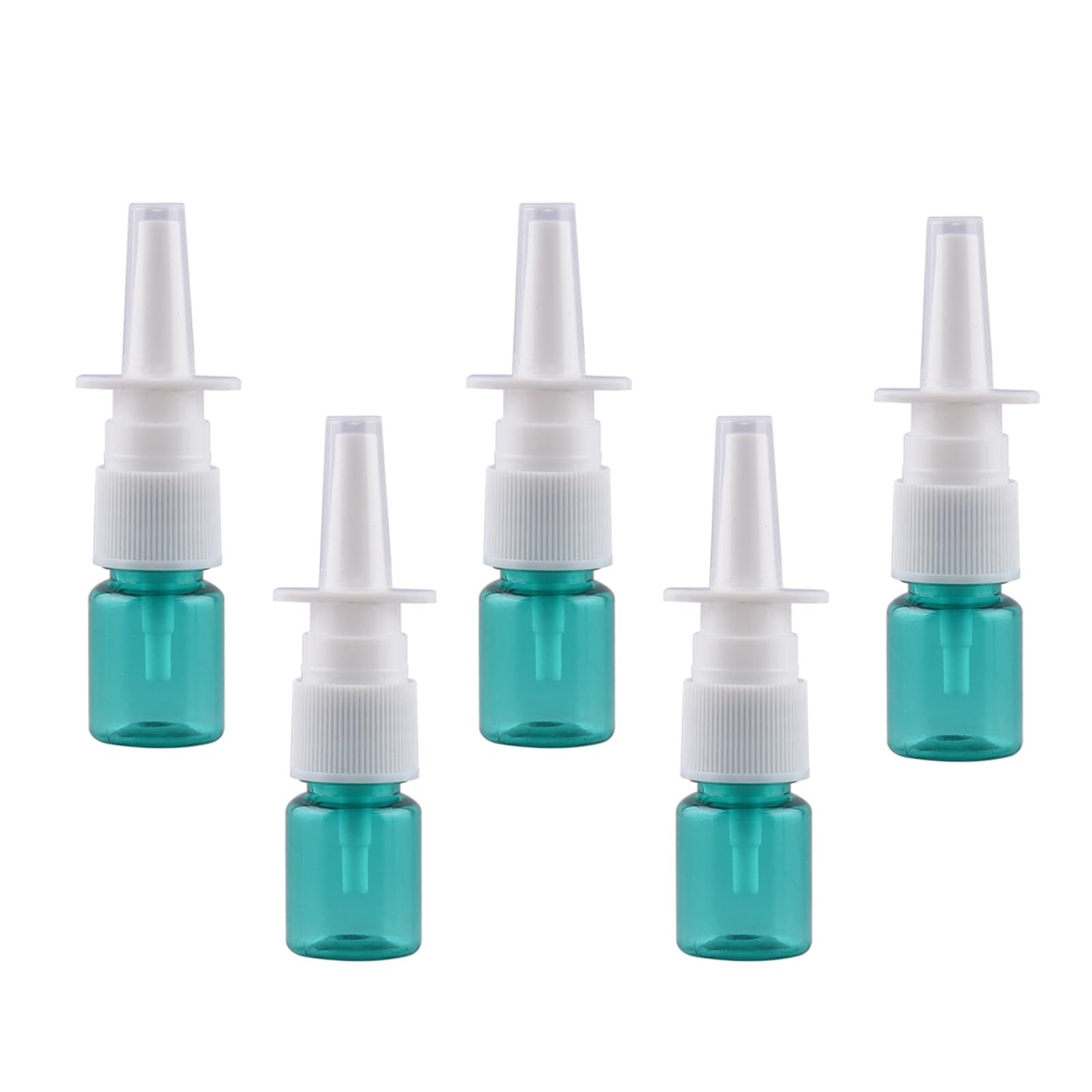 5PCS 5ml Nasal Atomizers Nasal Spray Bottles Mini Nasal Mist Container Nasal Spray Applicator Empty Nasal Pump Sprayers