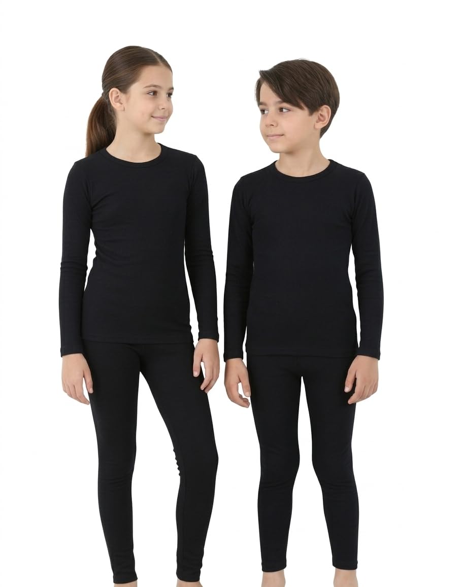 Unisex Çocuk Termal İçlik Takımı%65 Pamuk