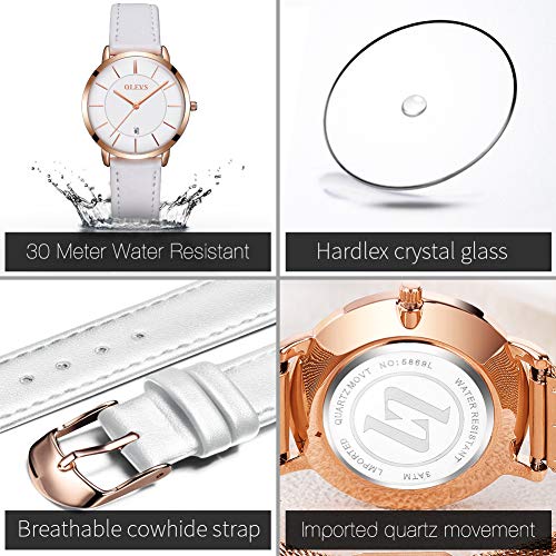 Image of OLEVS Men's Watches Analog Quartz Chronograph Dress Watch Multifunctional Stainsteel Steel Waterproof Classic Original Watch for Man