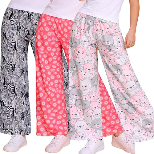 Image of TotzTouch Printed Girls Pant Combo Pack of 3