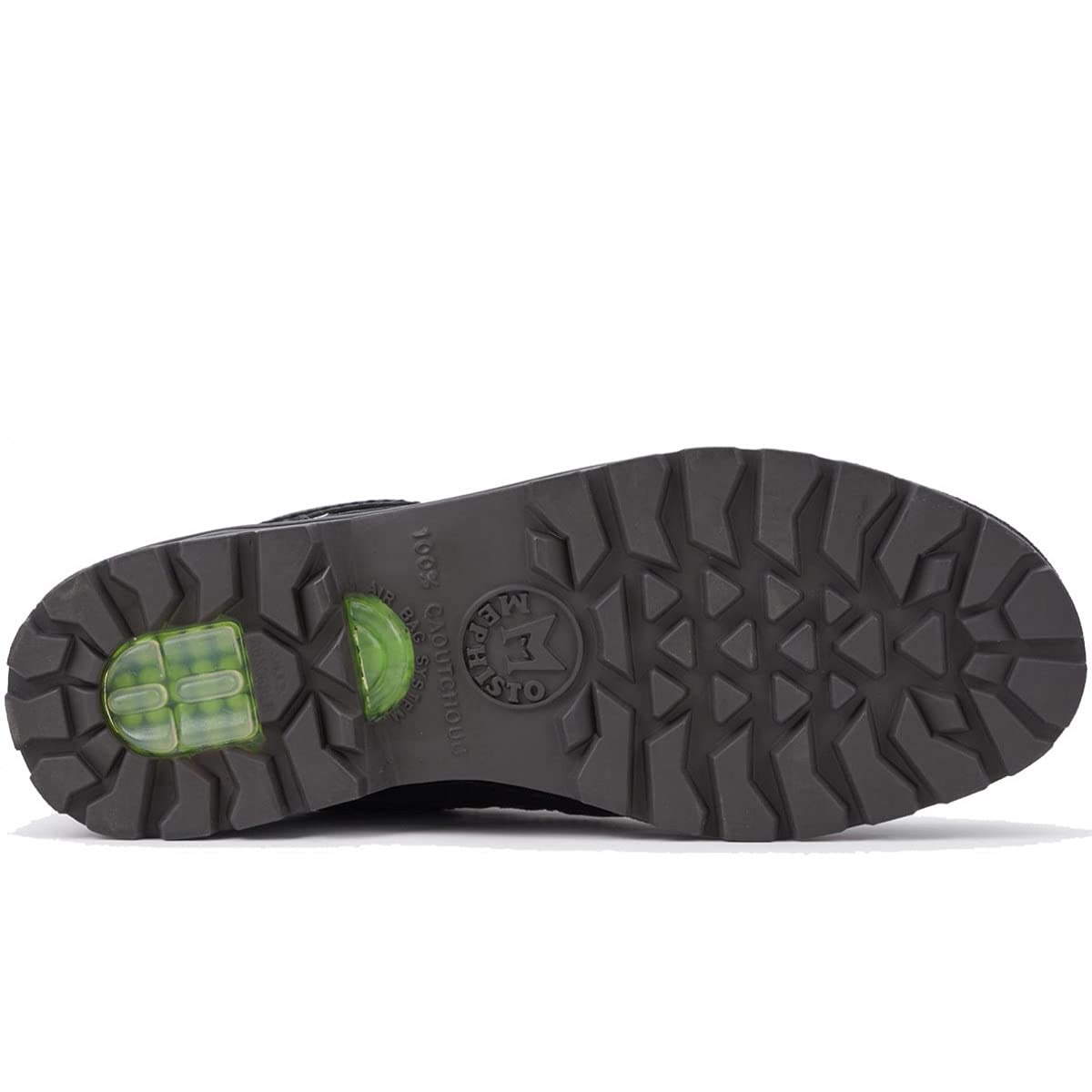 Mephisto Barracuda MT Mephi-Tex Mamouth 714 / Sup-Hydro 384 (cuir lisse) Noir Largeur G