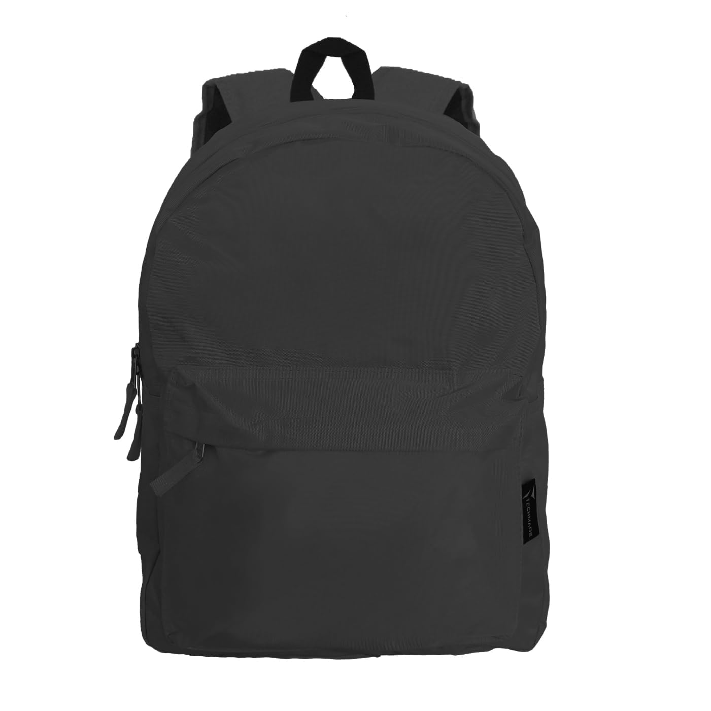TECHMADE Zaino Scuola e Porta PC 15" Leggero e Capiente – Zaino Bagaglio a Mano 31.5x13.5x43 cm Compatibile Ryanair EasyJet – Multitasche Ergonomico per Lavoro, Scuola e Viaggi – UNISEX, (Nero)