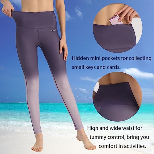 Image of Ubestyle Women's Swim Pants UPF 50+ High Waist Rash Guard Leggings