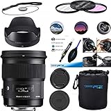 Sigma 50mm F1.4 Art DG HSM Lens for Canon- Expo Essential Accessories Bundle