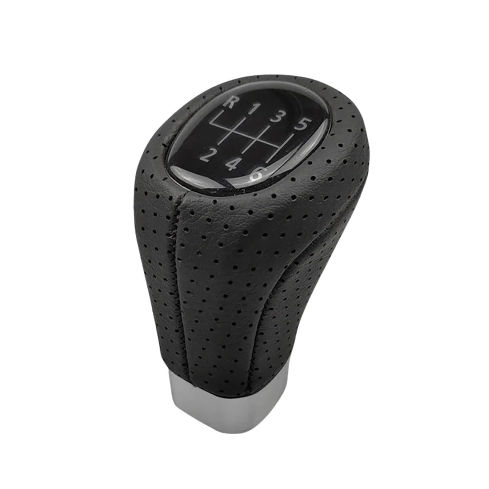 Grozzy Universal Shifter Handle Auto Gear Shift Knob 5/6 for Speed for BMW 3 Series E92 E93 LCI Transmission Shifter(6-Speed-no-Label)