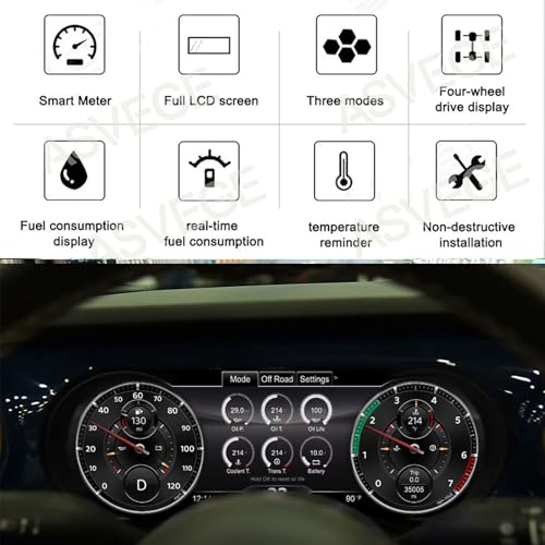 Image of 12.3 inch Digital Dash Instrument Cluster for Jeep Wrangler JL /Gladiator 2018-2023 Car Odometer Dashboard Cluster Virtual Cockpit Plug&Play,Non-Destructive Install,OTA Upgrade