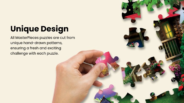 Amazon.com: MasterPieces 300 Piece EZ Grip Jigsaw Puzzle