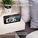 MOSUO Reloj Despertador Digital, LED Despertadores Electrónicos Espejo con Temperatura y 2...