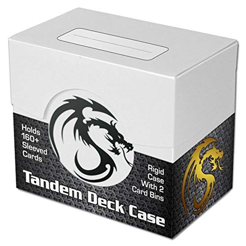 BCW Supplies White Tandem Deck Case