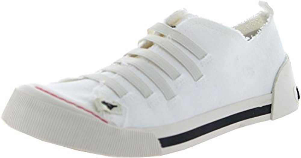 Rocket Dog Womens Joint Fashion Sneakers,Off White Canvas,6
