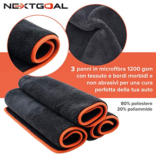 NEXTGOAL Panno Microfibra Auto 1200gsm, Altissimo