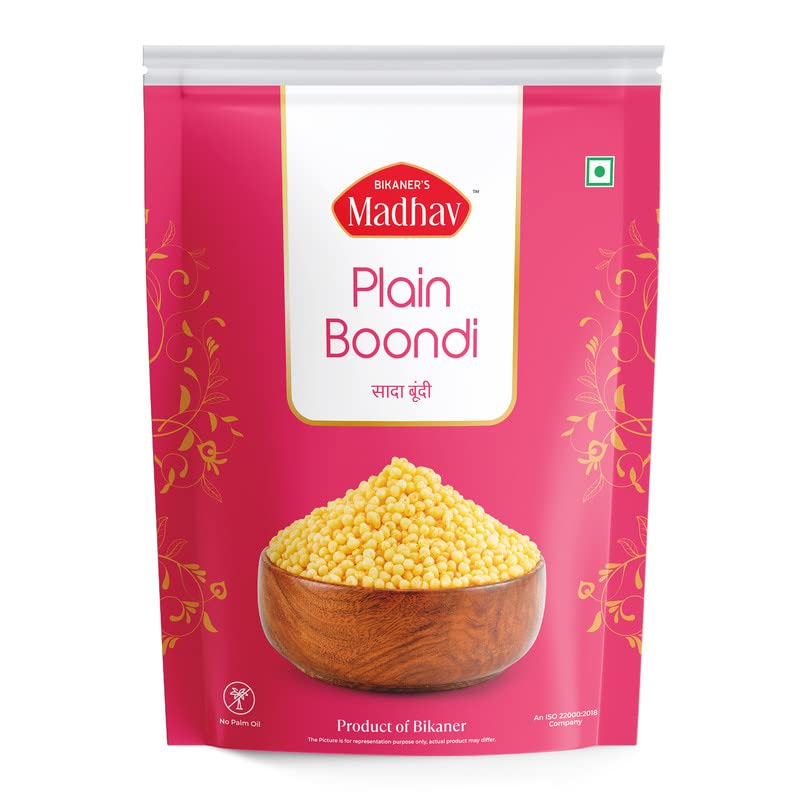 Bikaners Madhav Plain Raita Boondi | 200Gm | Crunchy Chickpea Flour Balls For Raita | No Preservatives | Perfect Addition To Any Meal (B0C2N79NHD) Amazon Price History, Amazon Price Tracker