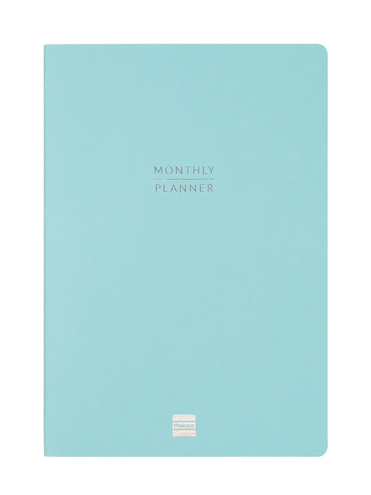 Finocam Haiku Undated Monthly Planner | Monthly View | Blue · International - Planner