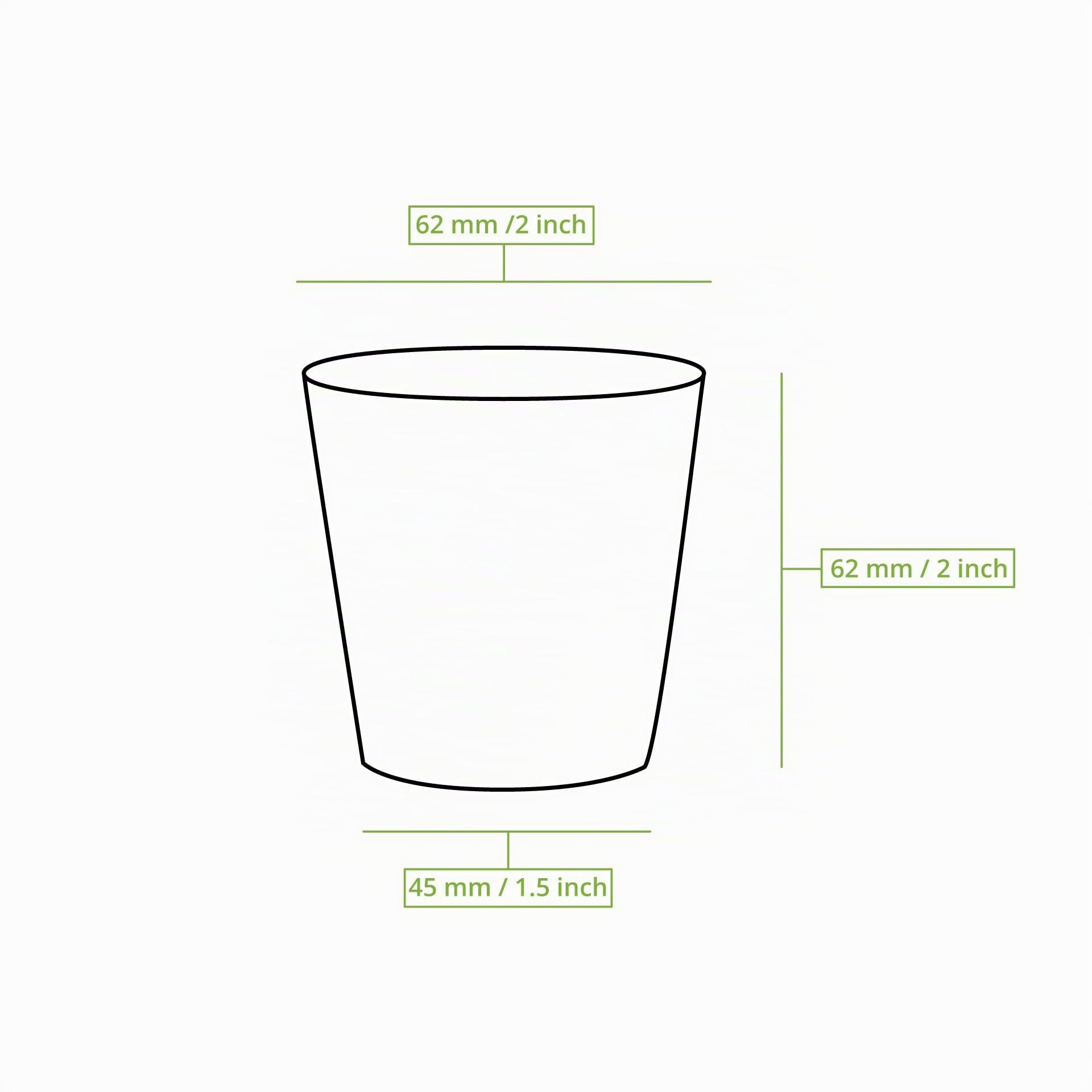 BIOZOYG 1000x bicchierini caffè 100 ml / 4 oz, Ø 62 mm nero - bicchieri carta senza plastica e con materiali sostenibili - bicchierini caffe carta