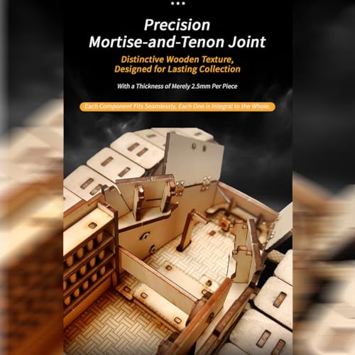 Idée cadeau unique : puzzle char militaire FT-17 en bois télécommandé 3D