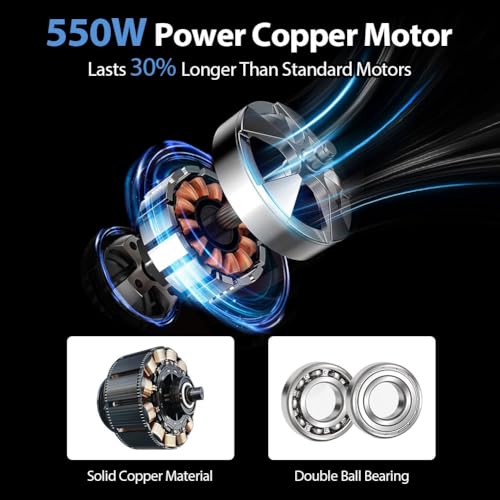 Image of LifePlus 30 inch Industrial Drum Fan, 550W 14000 CFM High Velocity 3-Speed Heavy Duty Metal Air Circulator with 360 Tilt, Casters Handle for Warehouse Factory workshops Patios Garage,