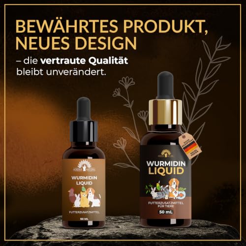 ADEMA NATURAL® WURMIDIN Liquid - Wurmkur sekundierend für Tiere – Ansicht 4
