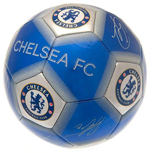 Ballon Chelsea FC taille 5 bleu, le cadeau idéal pour fan de foot