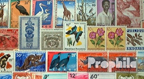Prophila Collection Belgio 150 Diversi Francobolli Belgian Colonie con Stati indipendenti (Francobolli per i Collezionisti)
