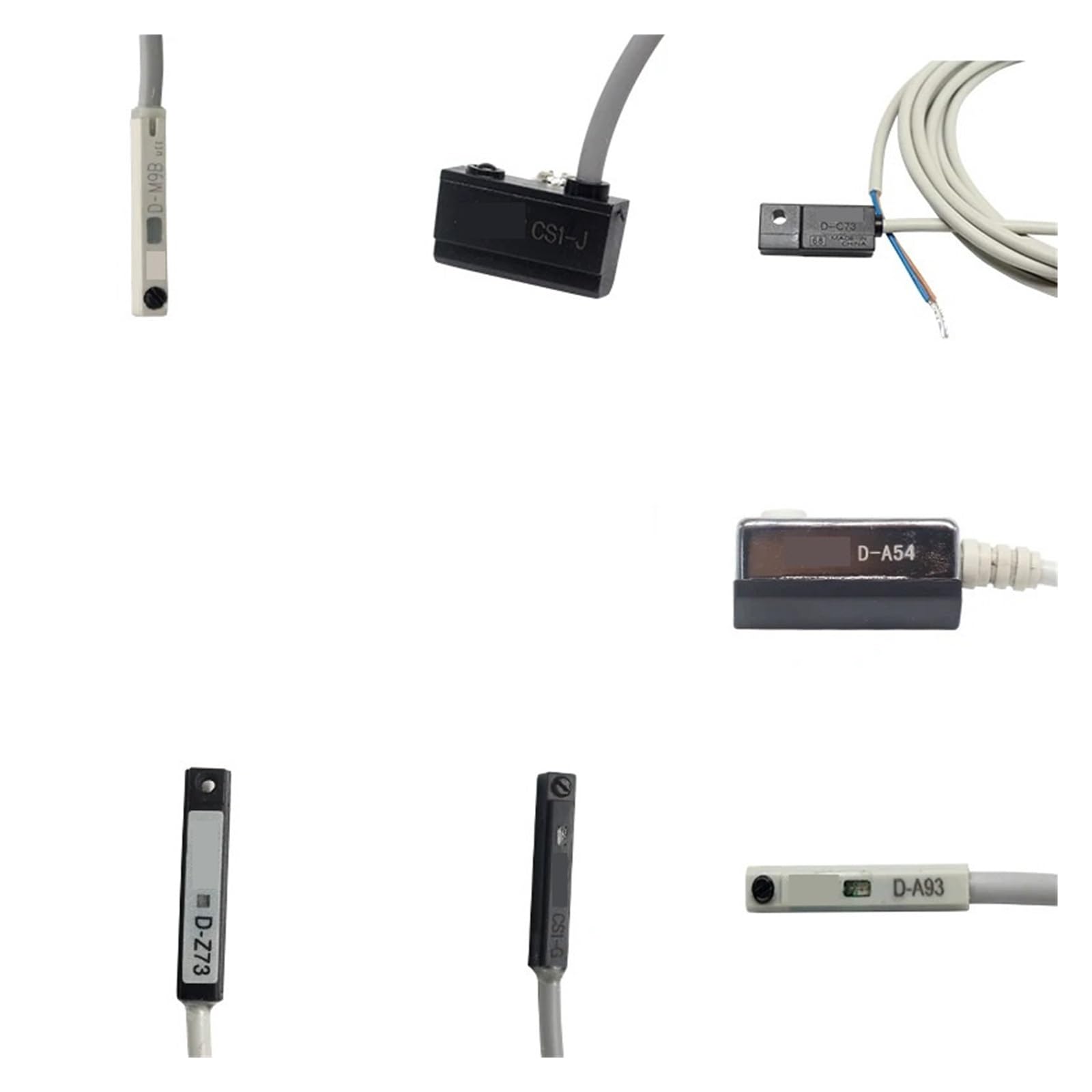 Sensor de interruptor de láminas cilíndrico D-A93 para sustitución rápida de fallos en línea 6