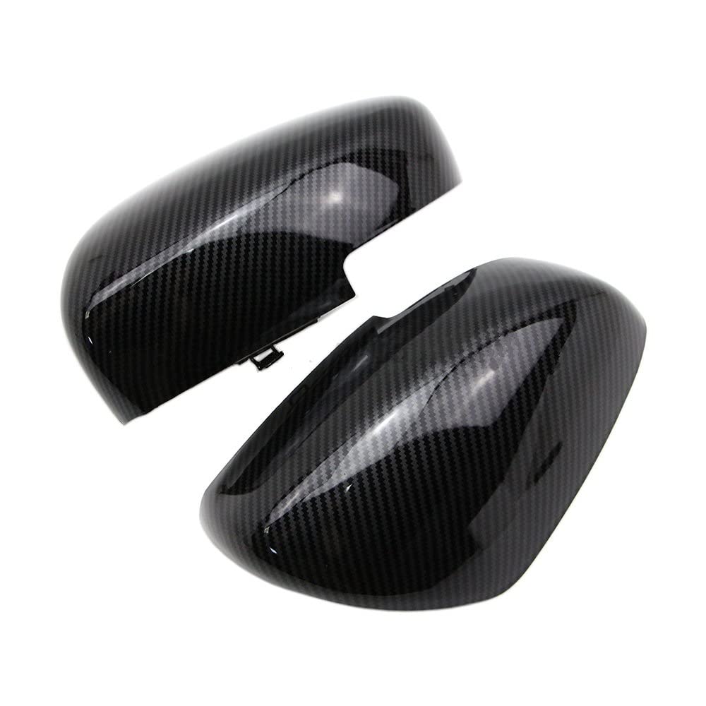 Coperture Specchietti Retrovisori Per Suzuki Swift 2024-2025 - 2 Pezzi In ABS Effetto Carbonio, Colore Nero, Facile Installazione