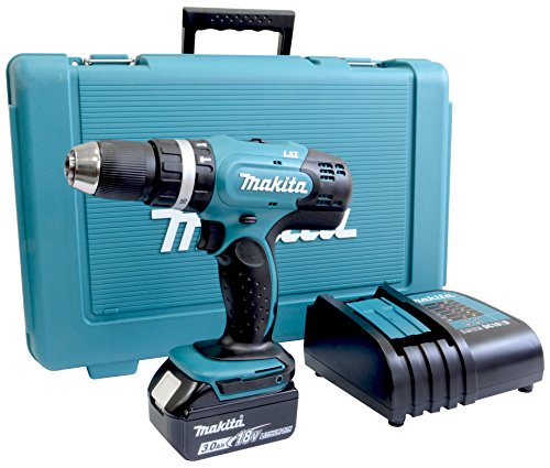 Makita DHP453SF 18 V Cordless Combi Drill - Green/Black