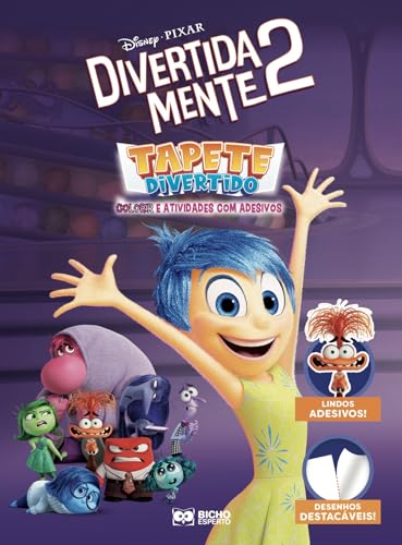 Livro Tapete Divertido Disney - Divertidamente 2
